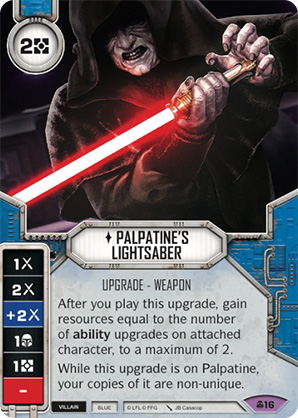 palpatine's saber