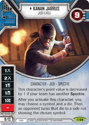 Kanan Jarrus (D) (Promo) Card - Star Wars Trading Card Game